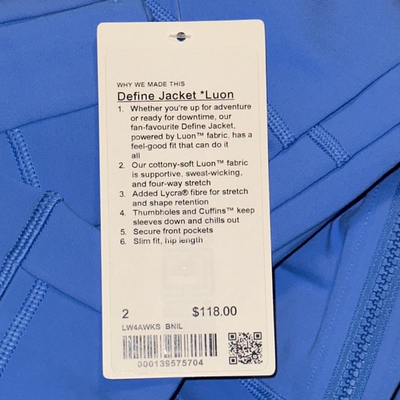 Lululemon Define Jacket *Luon - Picture 8 of 8